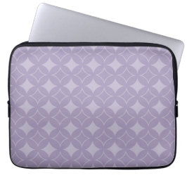 Lavendershippo-Muster Laptopschutzhülle