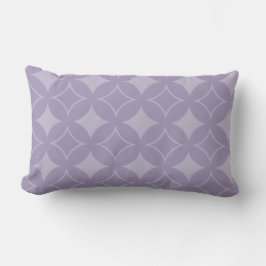 Lavendershippo-Muster Lendenkissen