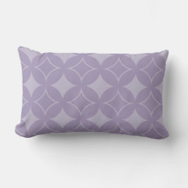 Lavendershippo-Muster Lendenkissen