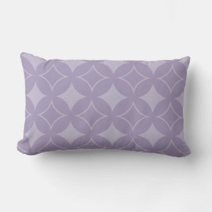 Lavendershippo-Muster Lendenkissen