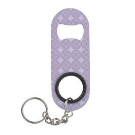 Lavendershippo-Muster Schlüsselbund Flaschenöffner