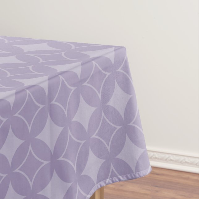 Lavendershippo-Muster Tischdecke (Beispiel)