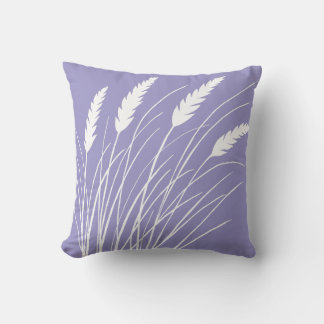 Lavendertopfkissen mit Strandgrasdesign Kissen