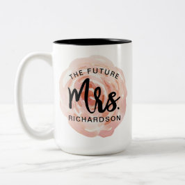 L'avenir Mme Watercolor Floral Mug
