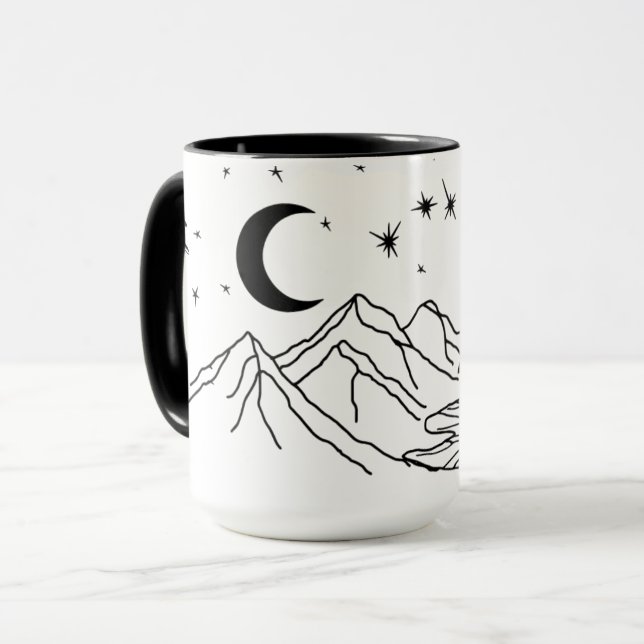 L'aventure attend la tasse d'étoiles de lac (Devant gauche)
