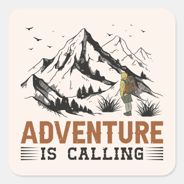 L'aventure c'est appeler des autocollants (Devant)