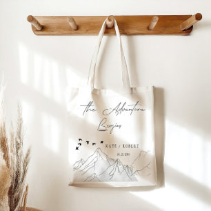 L'aventure commence le Sac fourre-tout Mariage
