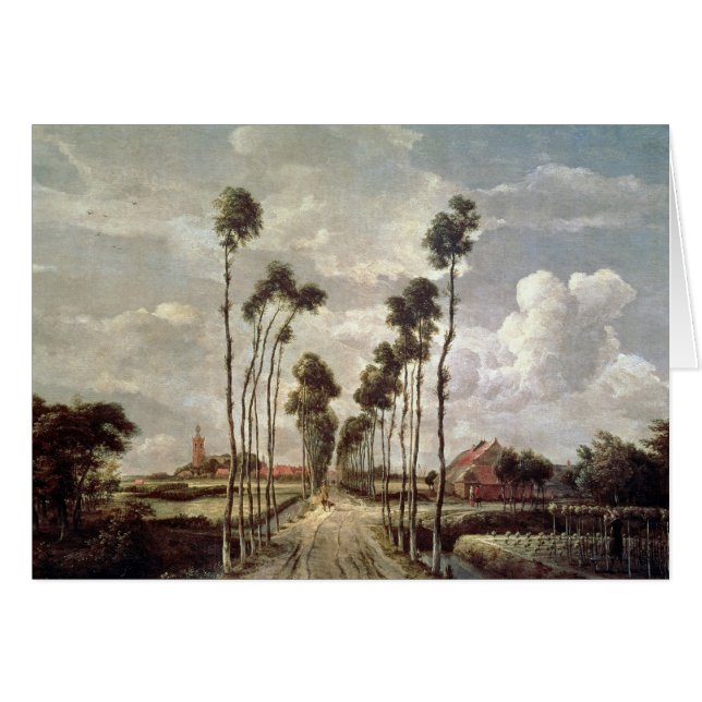 L'avenue chez Middelharnis, 1689 (Devant horizontal)