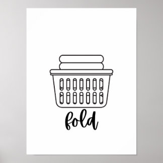 Laver les affiches répétées de pli sec