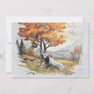 "Laverack" Die Jagd auf die englische Setter Einladung