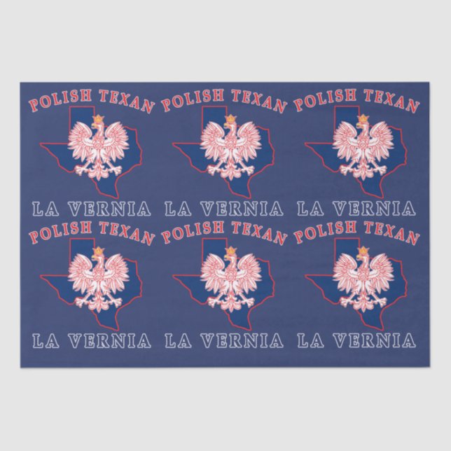 LaVernia Polnisch Texan Seidenpapier (Vorderseite)