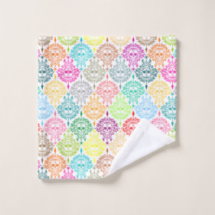 Lavette colorée de fête de crâne de sucre de