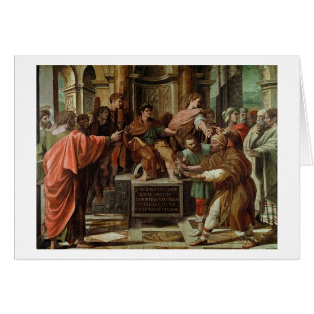 L'aveuglement d'Elymas (bande dessinée pour le (Devant horizontal)