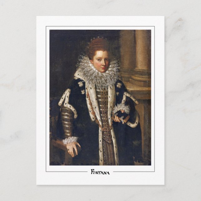 Lavinia Fontana #51 - Fine Art Postcard Postkarte (Vorderseite)