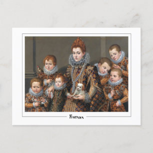 Lavinia Fontana #6 - Carte postale d'art fin