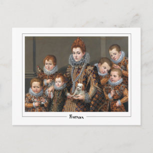 Lavinia Fontana #6 - Carte postale d'art fin
