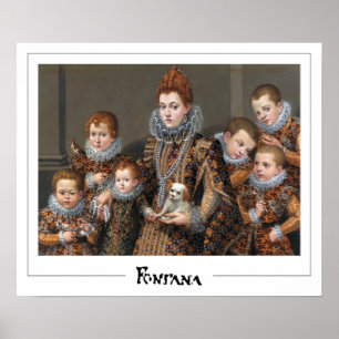Lavinia Fontana Zedign Affiche d'art #6