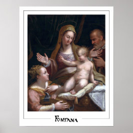 Lavinia Fontana Zedign Art Poster #24