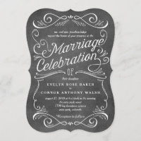 Lavish Scrolls Editable Color Wedding Einladungen
