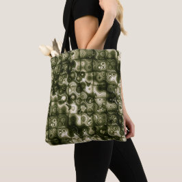 LavishlyOn quilted Olive Tasche