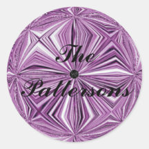 LavishyOn Customizable Lila Ornament Siegel