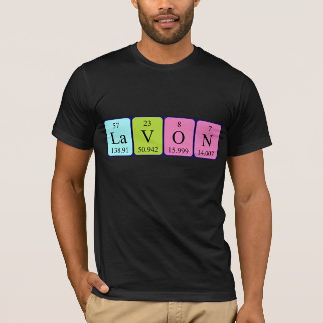 Lavon Periodenname Shirt (Vorderseite)