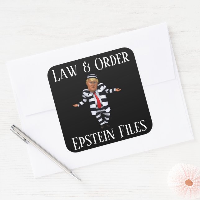 Law & Order Aufkleber (Umschlag)