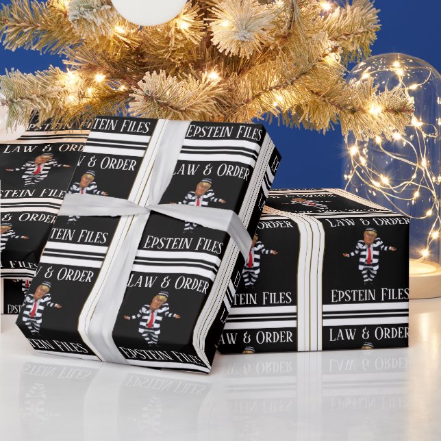 Law & Order Geschenkpapier (Feiertage)