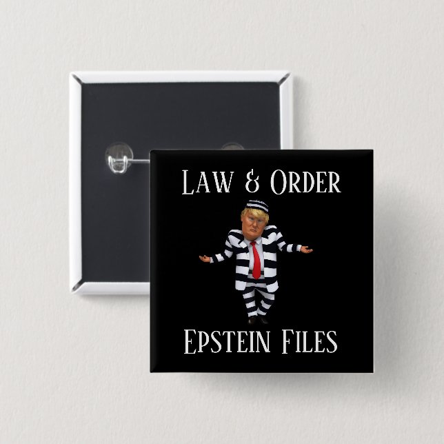 Law & Order Knopf Button (Vorne & Hinten)