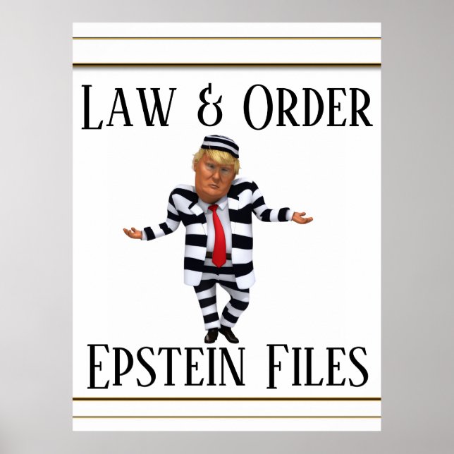 Law & Order Poster (Vorne)