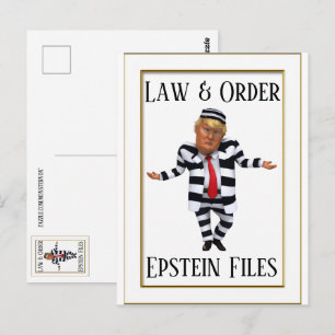 Law & Order Postkarte