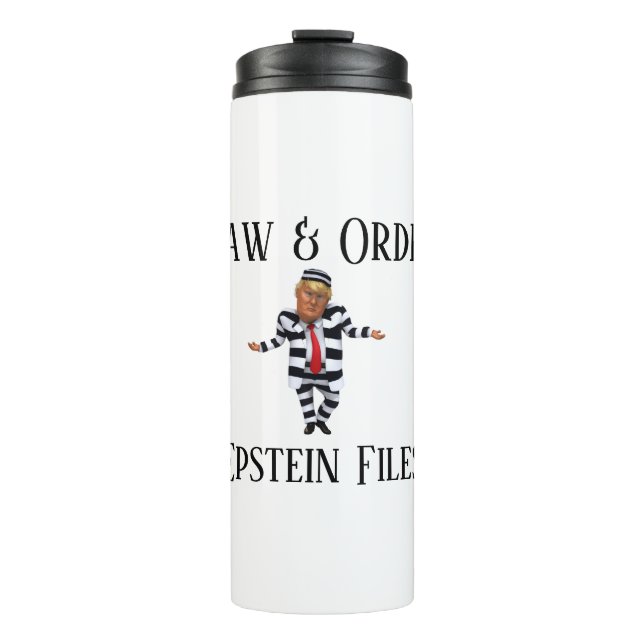 Law & Order Thermobecher Thermosbecher (Vorderseite)