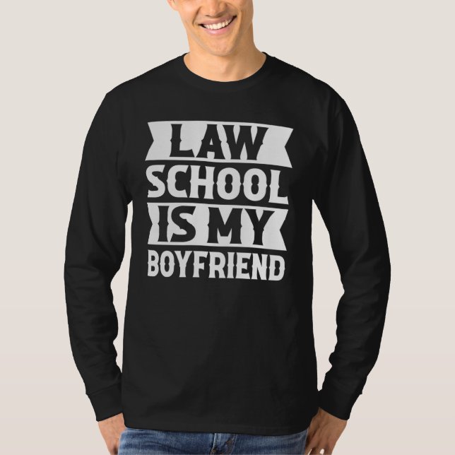 Law School Graduation Exam Student Lawyer Survivor T-Shirt (Vorderseite)