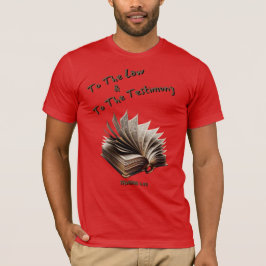 Law & Testimony-01 Herren Relaxter T - Shirt