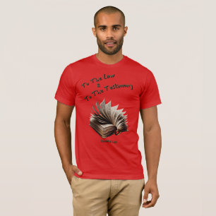 Law & Testimony-01 T-shirt homme décontracté