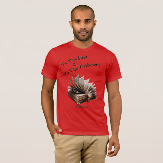 Law & Testimony-01 T-shirt homme décontracté