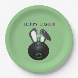 Lawinenschüssel Osterhase, Papier-Party-Teller Pappteller