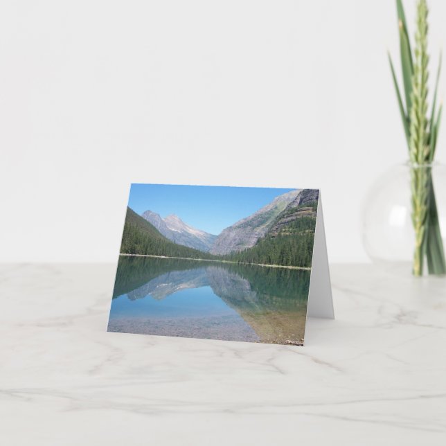 Lawinensee Karte (Vorderseite)