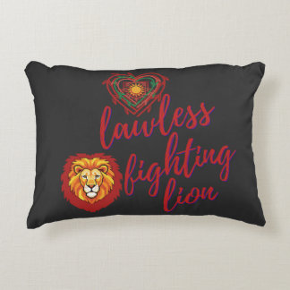 Lawless fighting lion dekokissen