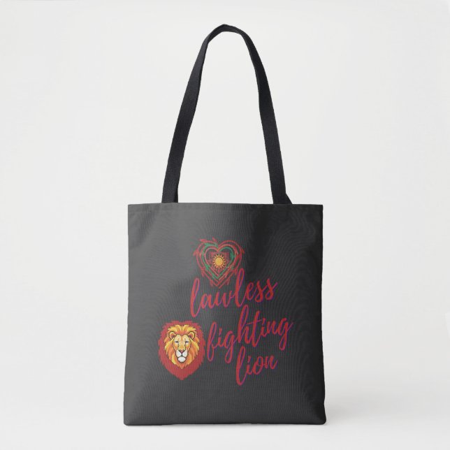 Lawless fighting lion tasche (Vorderseite)