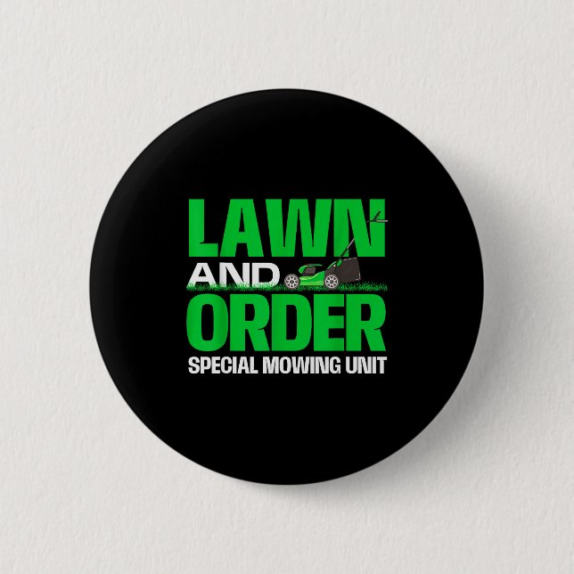 Lawn And Order Special Mowing Unit - Lawn Mower Ga Button (Vorderseite)