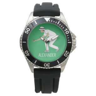Lawn Bowls Armbanduhr