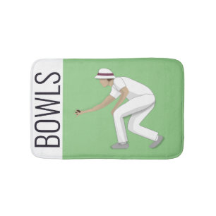 Lawn Bowls Badematte