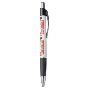 Lawn Bowls Christmas Pens, Kugelschreiber