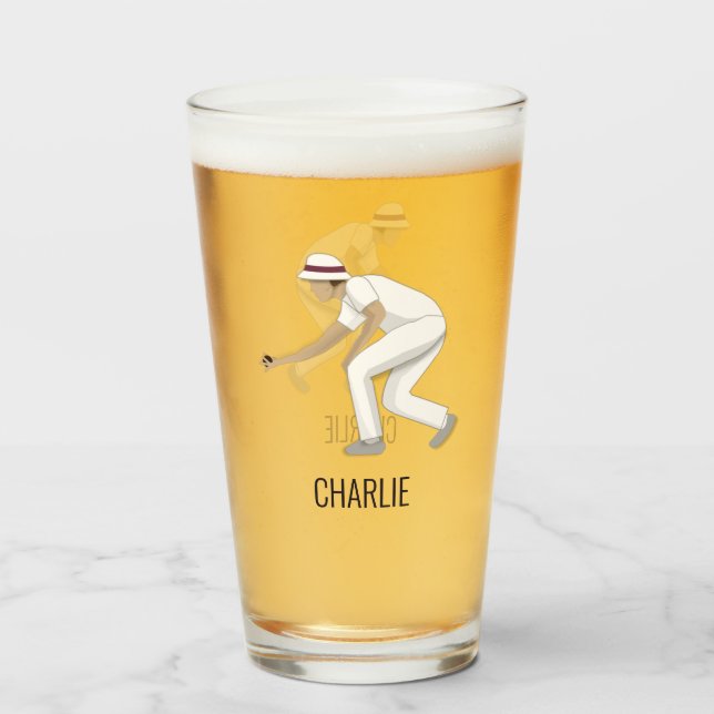 Lawn Bowls Glas (Vorne (Gefüllt))