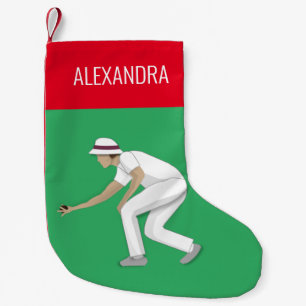 Lawn Bowls Kleiner Weihnachtsstrumpf