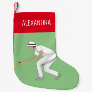 Lawn Bowls Kleiner Weihnachtsstrumpf