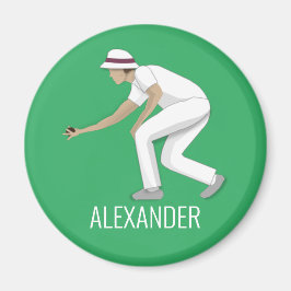 Lawn Bowls Magnet