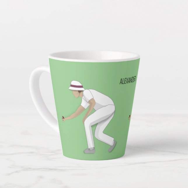 Lawn Bowls Milchtasse (Linke Ecke)