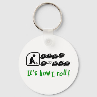 Lawn Bowls - So rolle ich Schlüsselanhänger